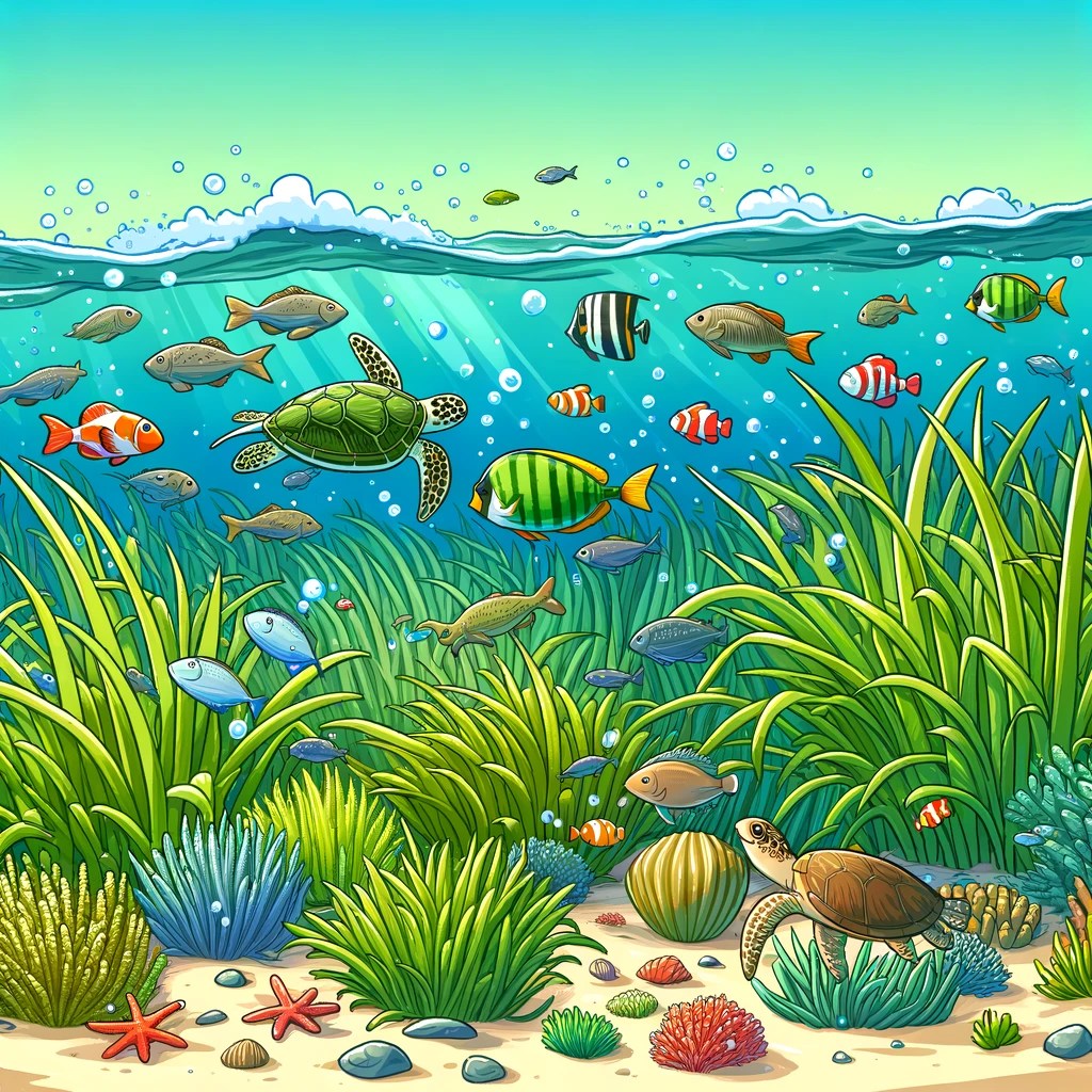 Underwater Prairies: The Role of&nbsp;Seagrasses